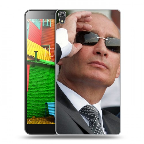 Дизайнерский силиконовый чехол для Lenovo Phab В.В.Путин