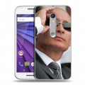 Дизайнерский пластиковый чехол для Lenovo Moto G В.В.Путин