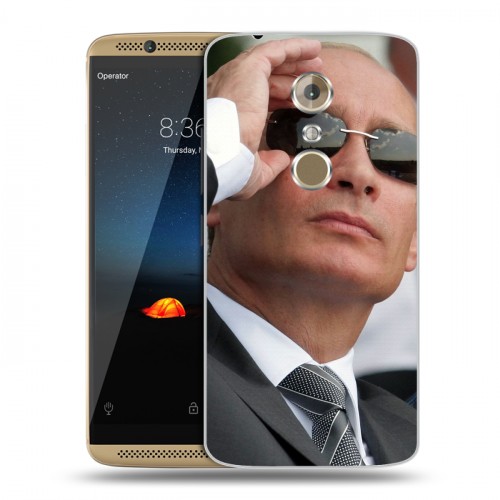 Дизайнерский пластиковый чехол для ZTE Axon 7 В.В.Путин