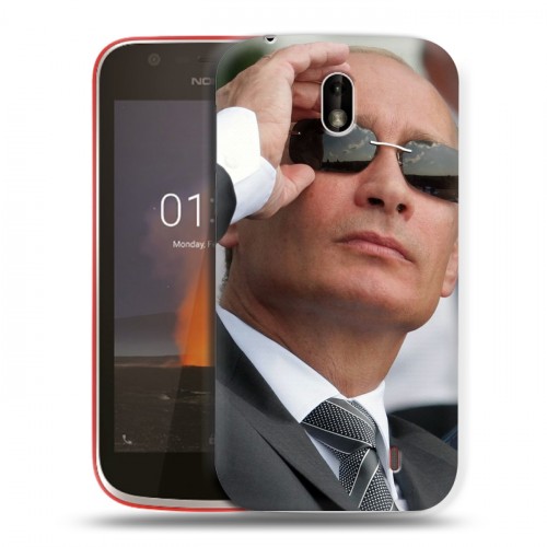 Дизайнерский пластиковый чехол для Nokia 1 В.В.Путин