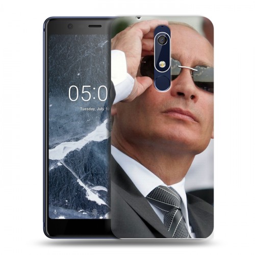 Дизайнерский пластиковый чехол для Nokia 5.1 В.В.Путин