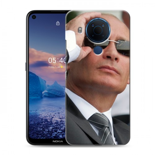 Дизайнерский силиконовый чехол для Nokia 5.4 В.В.Путин