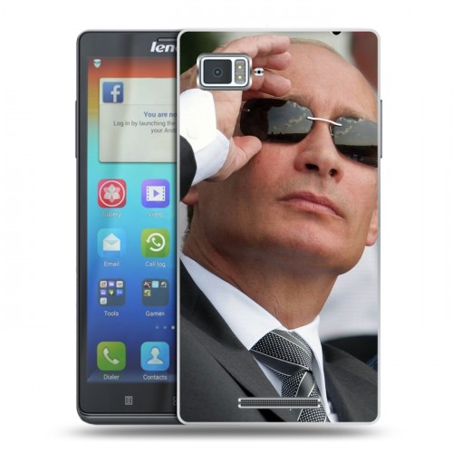 Дизайнерский пластиковый чехол для Lenovo Vibe Z В.В.Путин