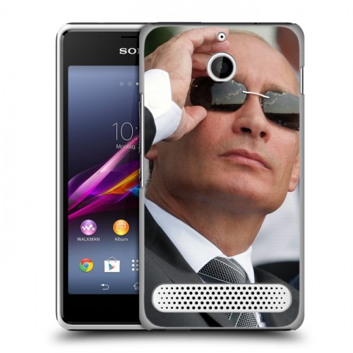 Дизайнерский силиконовый чехол для Sony Xperia E1 В.В.Путин