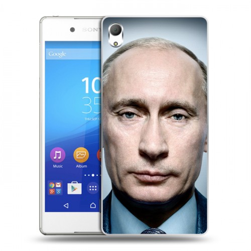 Дизайнерский пластиковый чехол для Sony Xperia Z3+ В.В.Путин