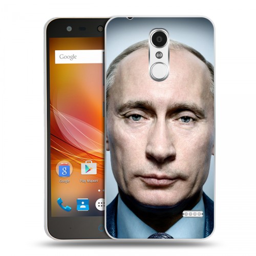 Дизайнерский пластиковый чехол для ZTE Blade X5 В.В.Путин