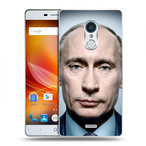 Дизайнерский пластиковый чехол для ZTE Blade X9 В.В.Путин