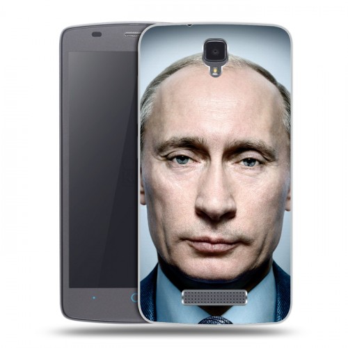 Дизайнерский силиконовый чехол для ZTE Blade L5 В.В.Путин