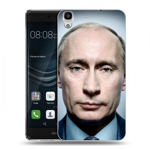 Дизайнерский пластиковый чехол для Huawei Y6II В.В.Путин