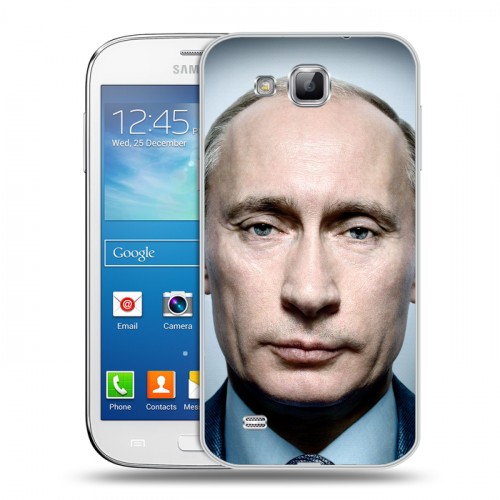 Дизайнерский пластиковый чехол для Samsung Galaxy Premier В.В.Путин