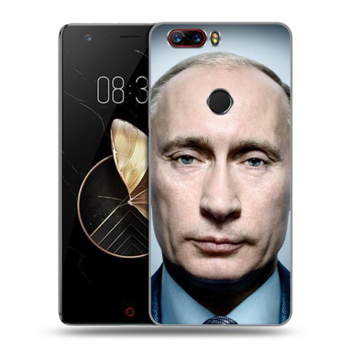 Дизайнерский пластиковый чехол для ZTE Nubia Z17 В.В.Путин