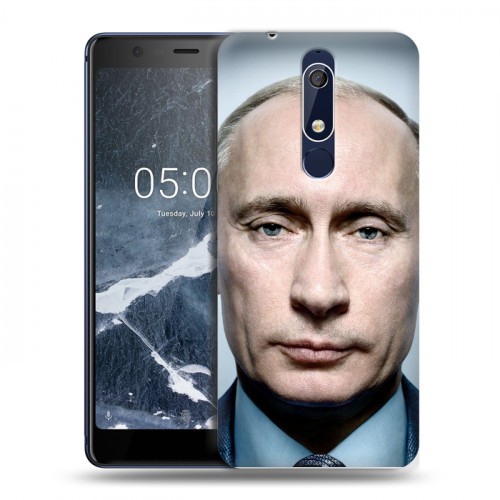 Дизайнерский пластиковый чехол для Nokia 5.1 В.В.Путин