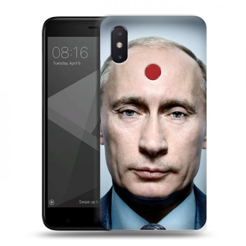 Дизайнерский силиконовый чехол для Xiaomi Mi8 SE В.В.Путин