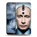 Дизайнерский пластиковый чехол для Nokia 6.1 Plus В.В.Путин