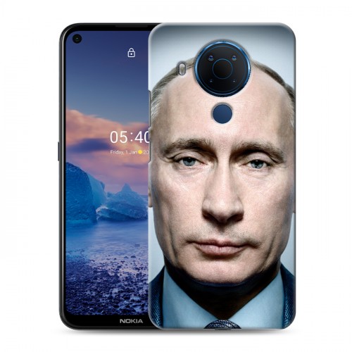 Дизайнерский силиконовый чехол для Nokia 5.4 В.В.Путин