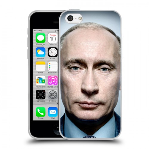 Дизайнерский пластиковый чехол для Iphone 5c В.В.Путин