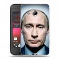 Дизайнерский пластиковый чехол для HTC Desire 200 В.В.Путин