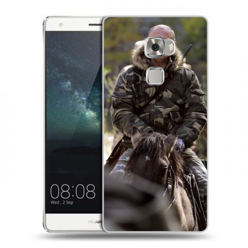 Дизайнерский пластиковый чехол для Huawei Mate S В.В.Путин