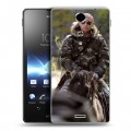 Дизайнерский пластиковый чехол для Sony Xperia TX В.В.Путин