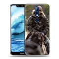 Дизайнерский силиконовый чехол для Nokia 5.1 Plus В.В.Путин