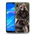 Дизайнерский пластиковый чехол для Huawei Y6 (2019) В.В.Путин