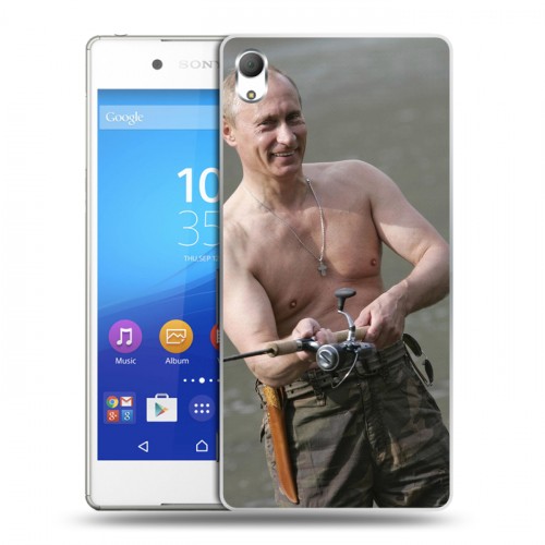 Дизайнерский пластиковый чехол для Sony Xperia Z3+ В.В.Путин