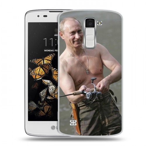 Дизайнерский пластиковый чехол для LG K8 В.В.Путин