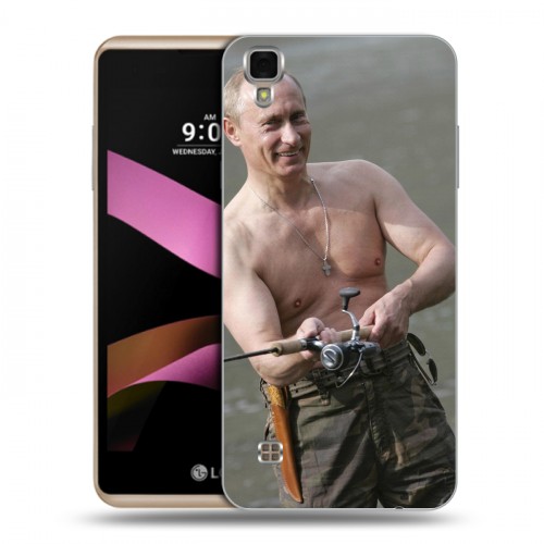 Дизайнерский пластиковый чехол для LG X Style В.В.Путин