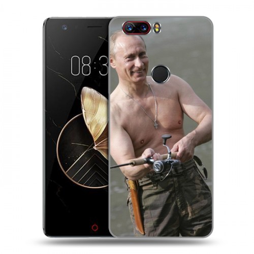 Дизайнерский пластиковый чехол для ZTE Nubia Z17 В.В.Путин