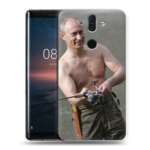 Дизайнерский пластиковый чехол для Nokia 8 Sirocco В.В.Путин