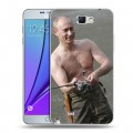 Дизайнерский пластиковый чехол для Samsung Galaxy Note 2 В.В.Путин