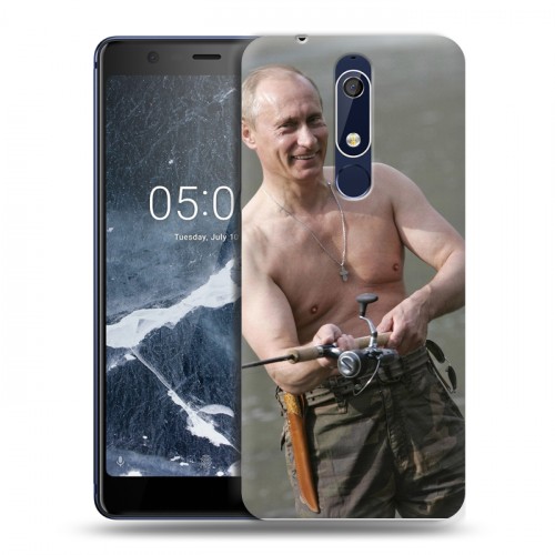 Дизайнерский пластиковый чехол для Nokia 5.1 В.В.Путин