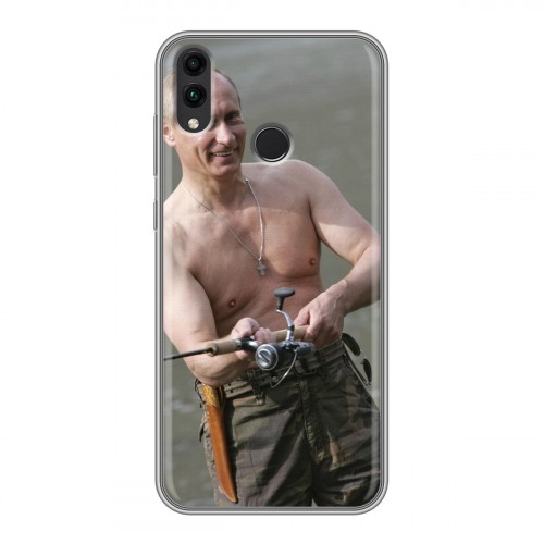 Дизайнерский силиконовый чехол для Huawei Honor 8C В.В.Путин