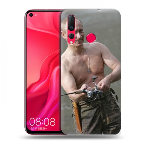 Дизайнерский пластиковый чехол для Huawei Nova 4 В.В.Путин