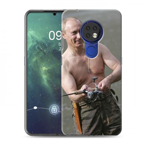 Дизайнерский силиконовый чехол для Nokia 6.2 В.В.Путин