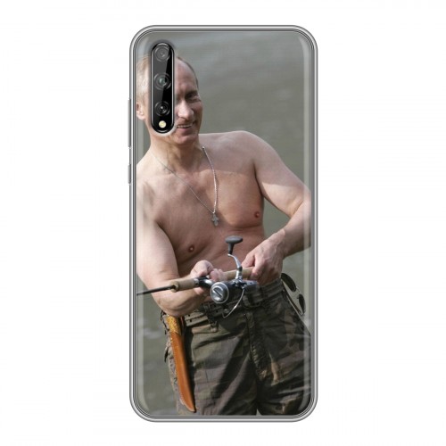 Дизайнерский силиконовый чехол для Huawei Y8p В.В.Путин