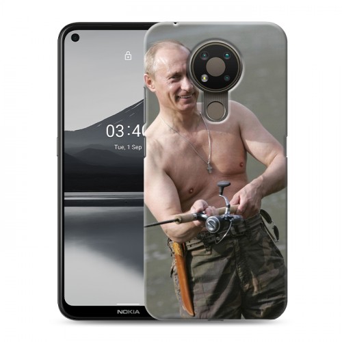 Дизайнерский пластиковый чехол для Nokia 3.4 В.В.Путин