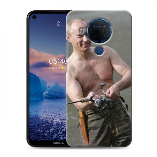 Дизайнерский силиконовый чехол для Nokia 5.4 В.В.Путин