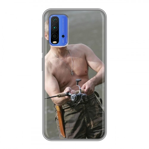 Дизайнерский силиконовый чехол для Xiaomi RedMi 9T В.В.Путин