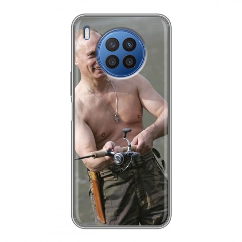 Дизайнерский пластиковый чехол для Huawei Nova 8i В.В.Путин