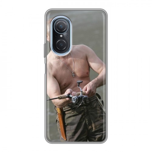 Дизайнерский силиконовый чехол для Huawei Nova 9 SE В.В.Путин