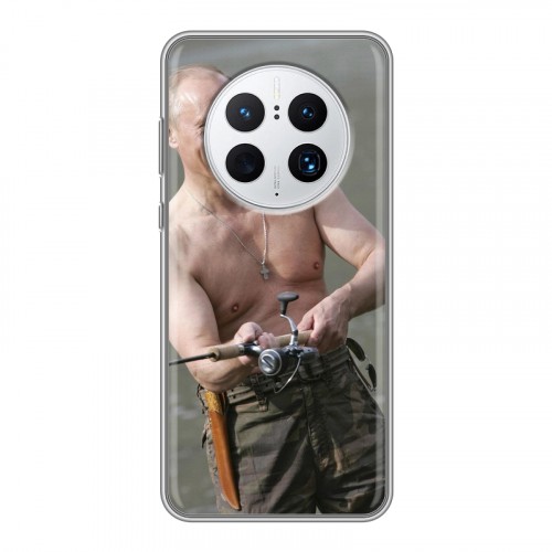 Дизайнерский пластиковый чехол для Huawei Mate 50 Pro В.В.Путин