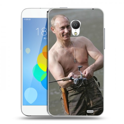 Дизайнерский силиконовый чехол для  Meizu MX3 В.В.Путин