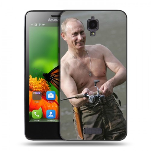 Дизайнерский пластиковый чехол для Lenovo S660 В.В.Путин