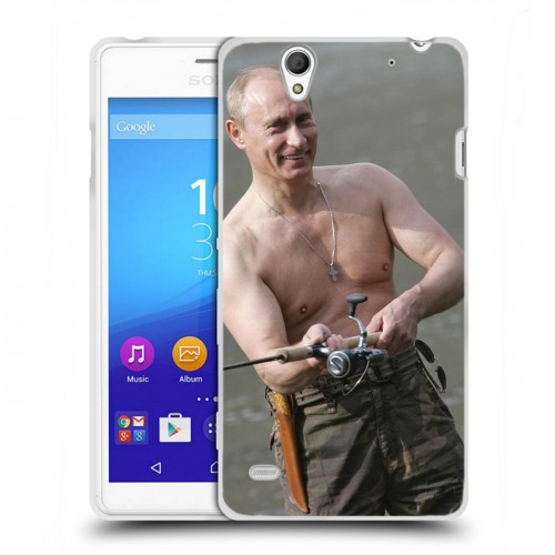 Дизайнерский пластиковый чехол для Sony Xperia C4 В.В.Путин