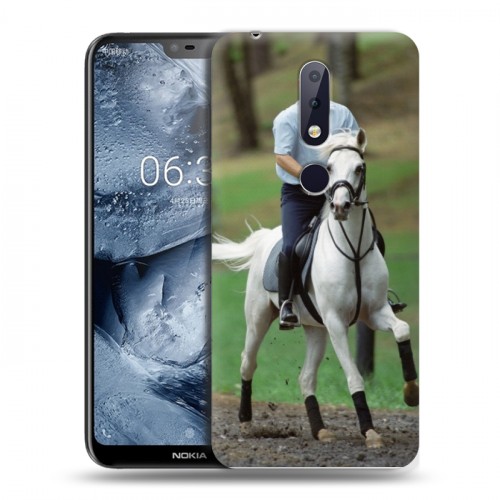 Дизайнерский пластиковый чехол для Nokia 6.1 Plus В.В.Путин