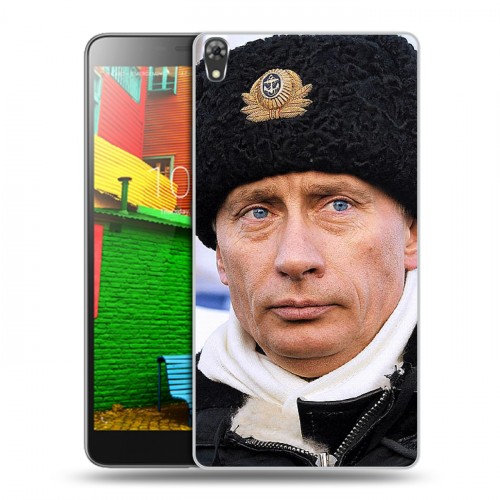 Дизайнерский силиконовый чехол для Lenovo Phab В.В.Путин