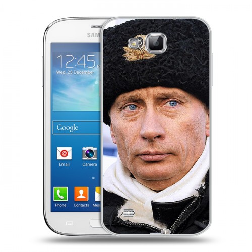 Дизайнерский пластиковый чехол для Samsung Galaxy Premier В.В.Путин