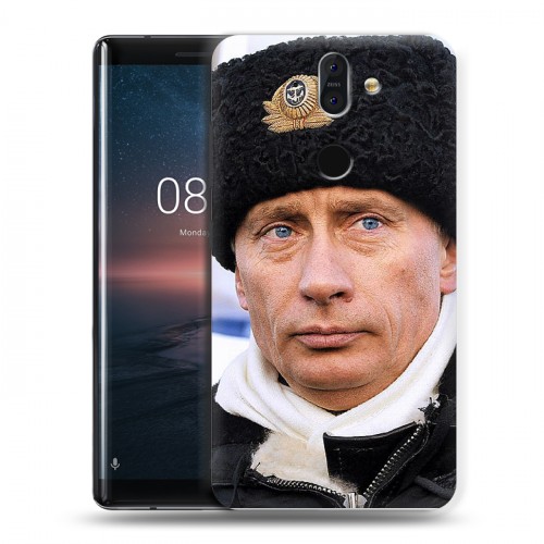 Дизайнерский силиконовый чехол для Nokia 8 Sirocco В.В.Путин