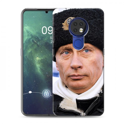 Дизайнерский силиконовый чехол для Nokia 6.2 В.В.Путин